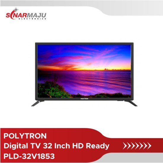 LED TV 32 Inch Polytron HD Ready Digital TV PLD 32V1853